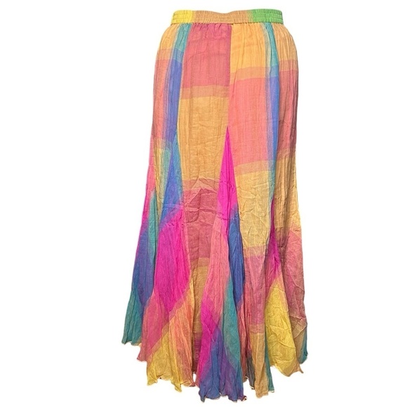 Soft Surroundings Multi Colored Maxi Skirt. Size PS - Picture 2 of 4